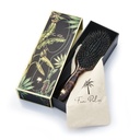 Fan Palm Boar- & Nylon Brush Turtle - Medium