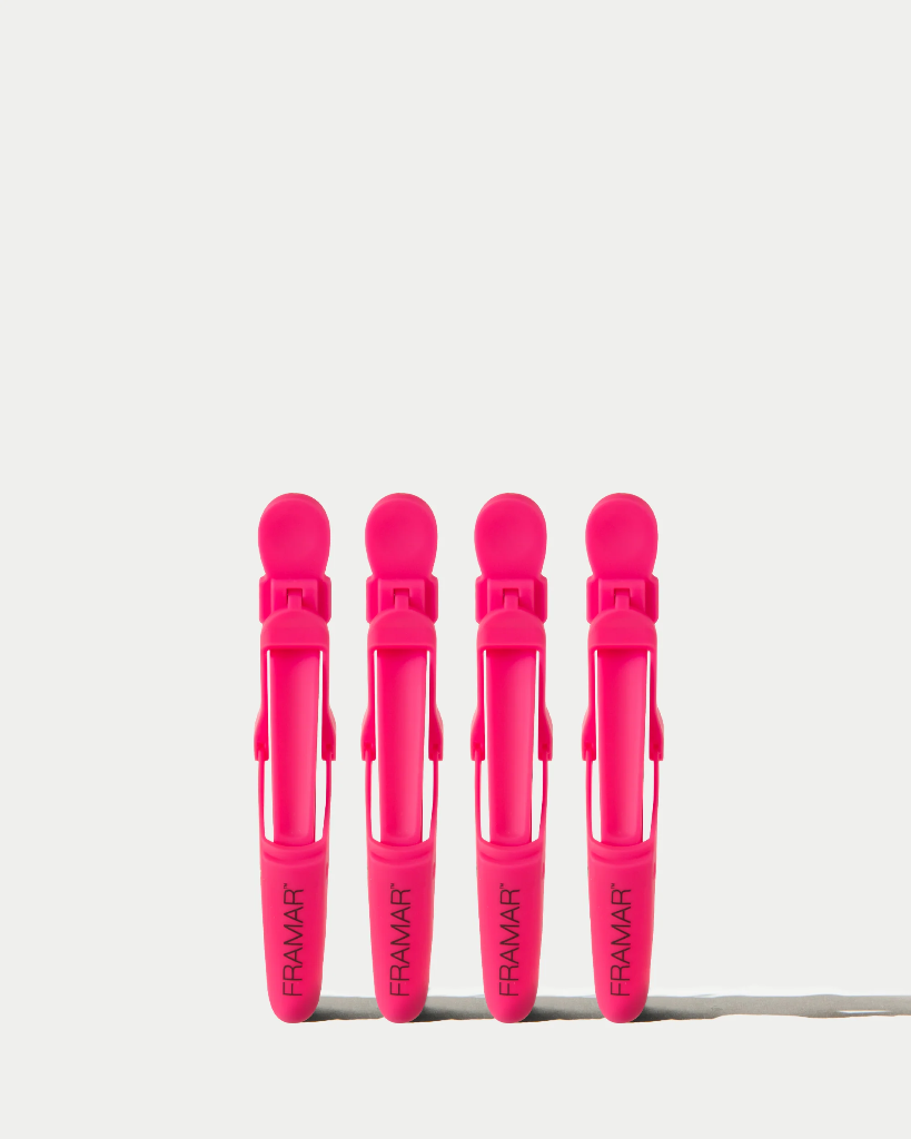 Framar Gator Grips Clips 4 pcs - Pink