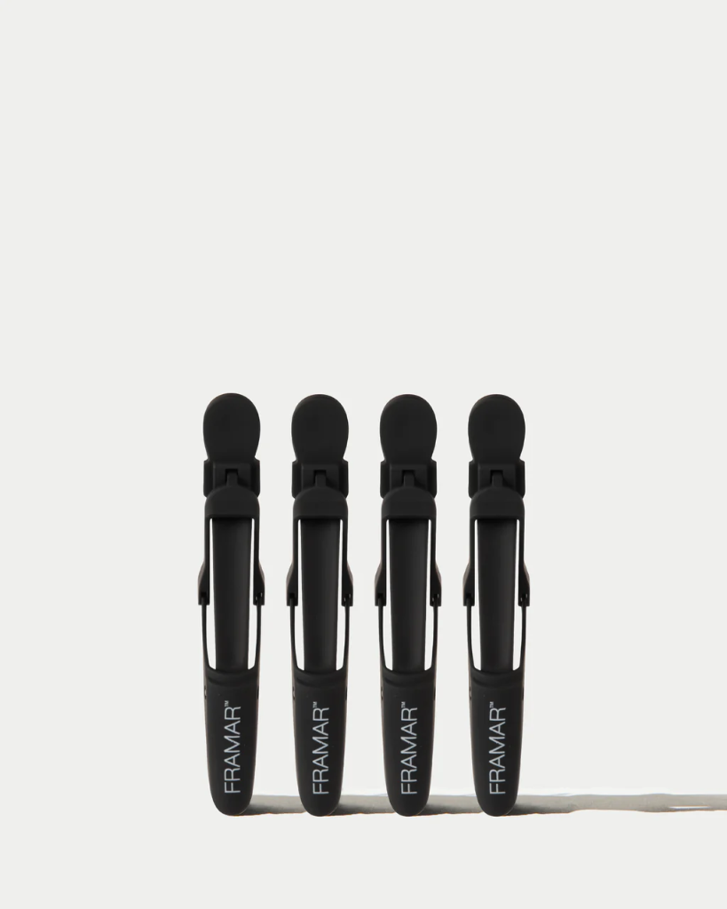 Framar Gator Grips Clips 4 pcs - Schwarz