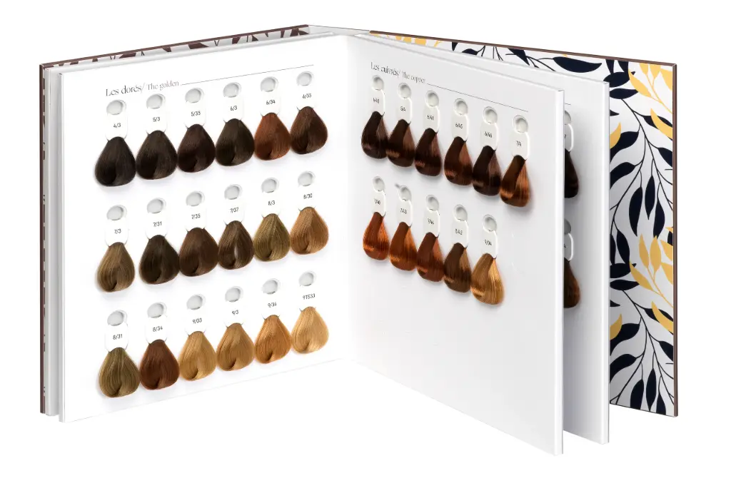 Carte de couleurs de la crème Kydra