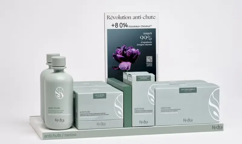 Kydra Le Salon HAIR CARE (11 étagères ) - Présentoir