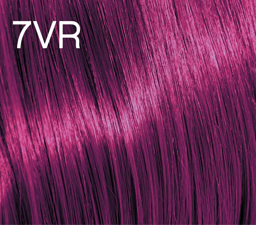 Code 7.86 /7VR - Moyen.Blond.Violet.Rouge