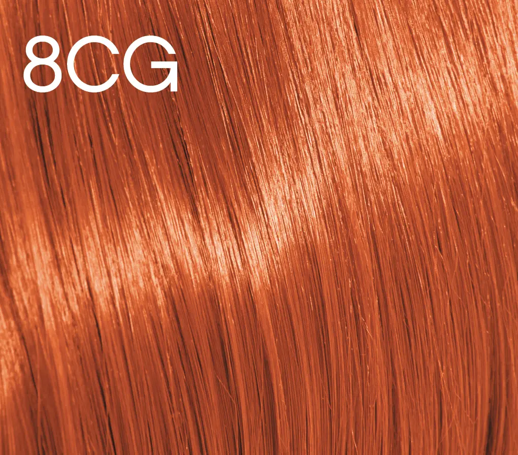 Code 8.43 /8CG - Blond clair, cuivre et or