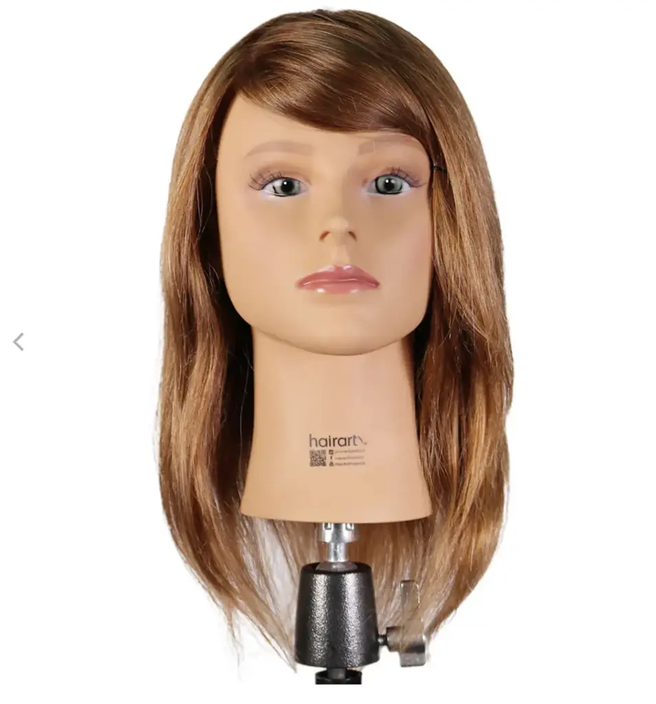 Mannequin Head HairArt Emma -  hell braun