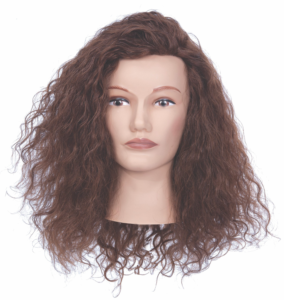 Tête de mannequin Point de pivot - Megan - Curl