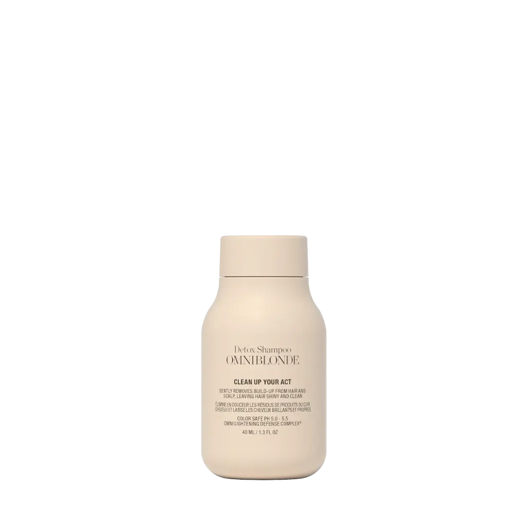 Omniblonde Clean Up Your Act Detox Shampoo 40ml