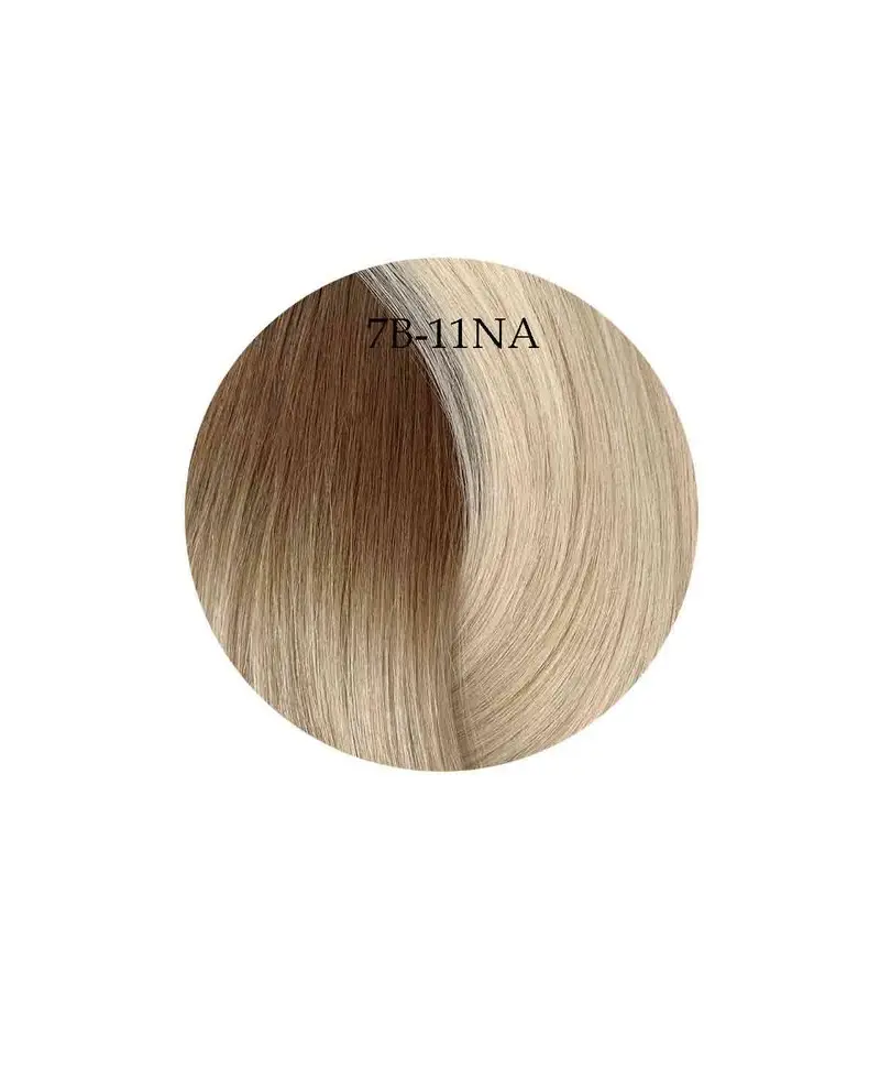 Showpony 30-35cm (14") Skin Weft Tape Extensions - Ombre - 7B-11NA Warm Salted Caramel