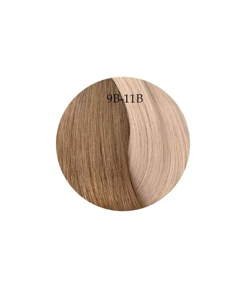 Showpony 30-35cm (14") Skin Weft Tape Extensions - Ombre - 9B-11B Cool Soft Blonde
