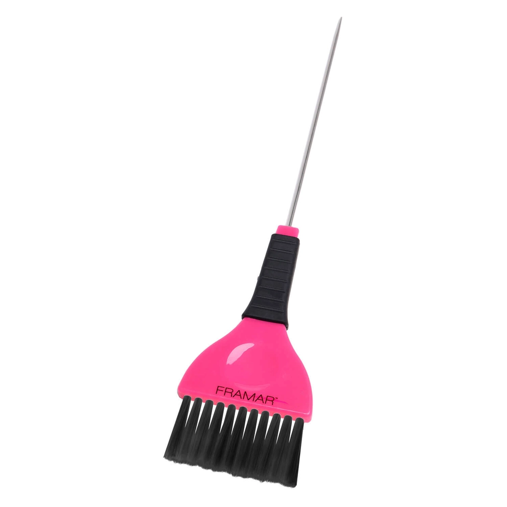 Framar Pin Tail Needle Brush - Pink