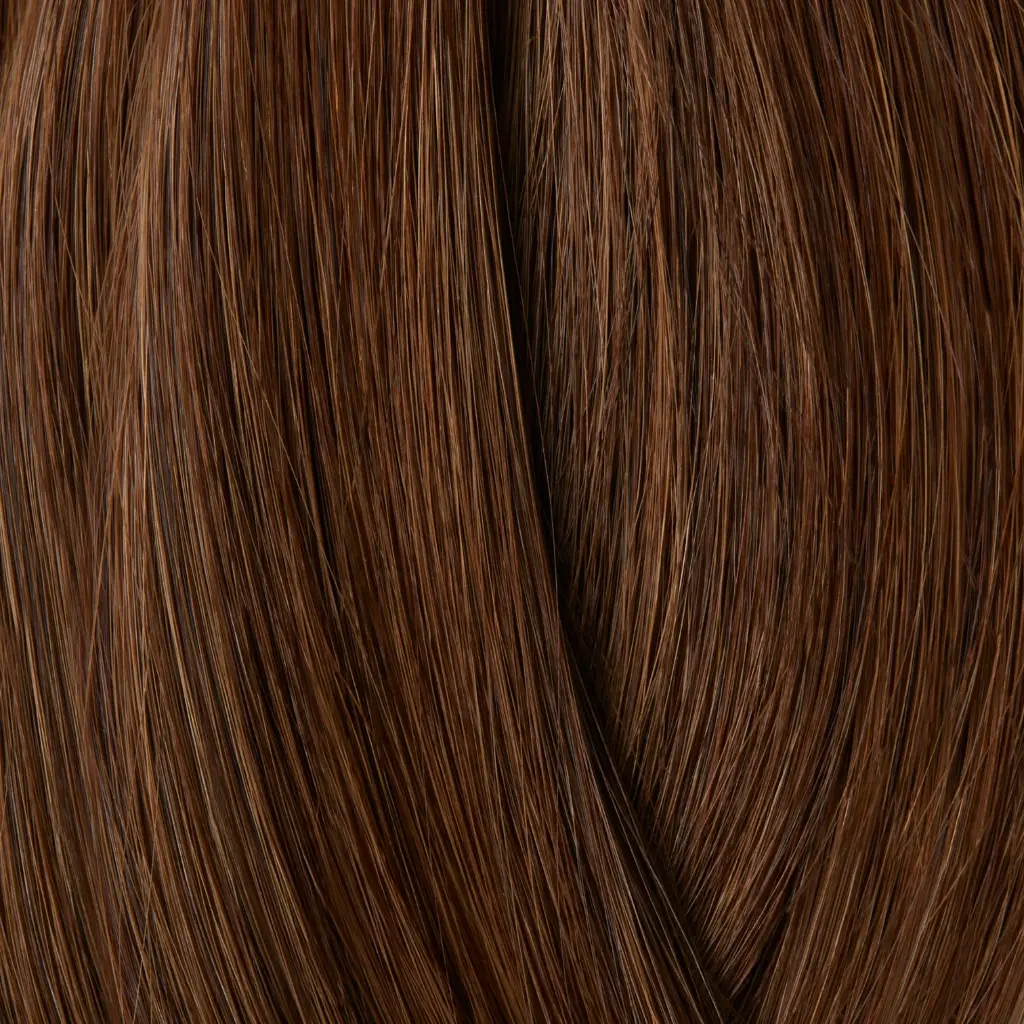 Showpony 45-50cm (20") 7 Piece Clip In Hair Extension - 6G Chestnut