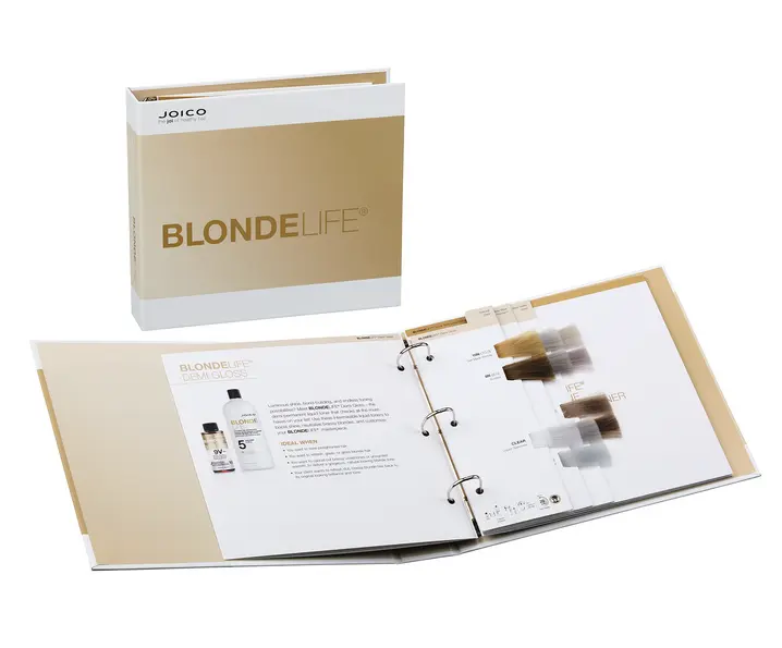 Joico BLONDE LIFE GLOSS Swatch Insert G+L12