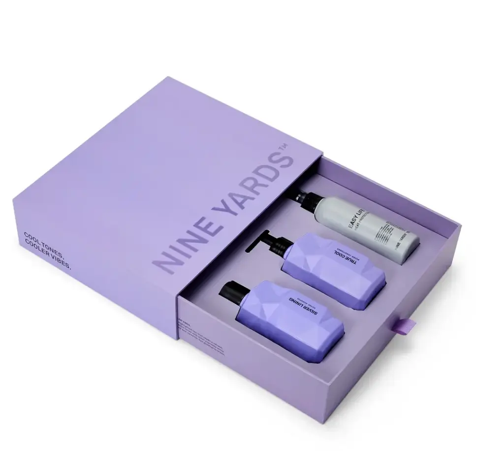 NINE YARDS Silver Christmas Box 