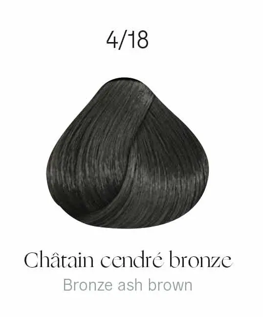 Kydra botanique 4-18 Châtain cendré bronze