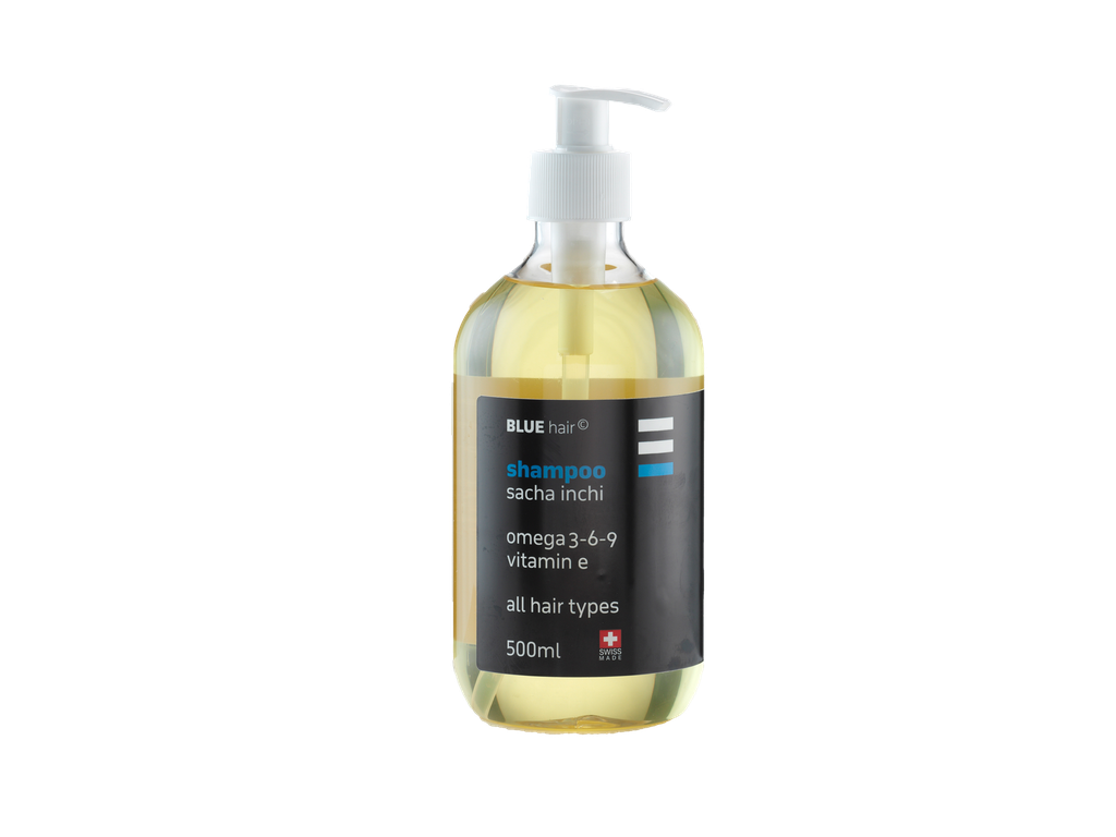 BLUE Hair Shampoo Sacha Inchi 500ml