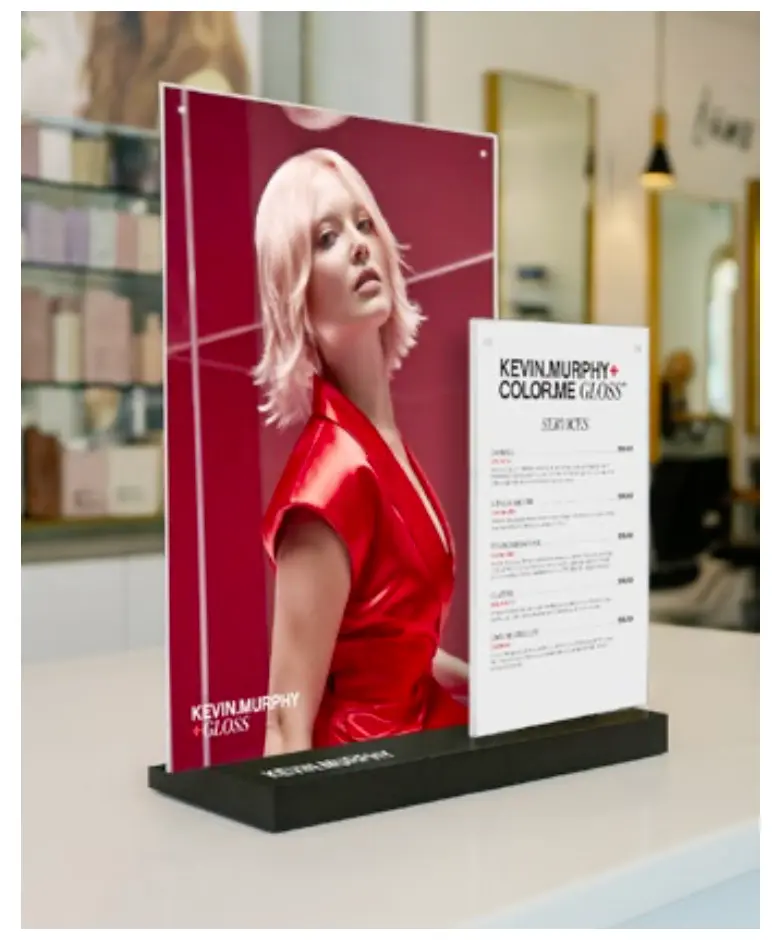Kevin.Murphy COUNTER DISPLAY A4 + A5