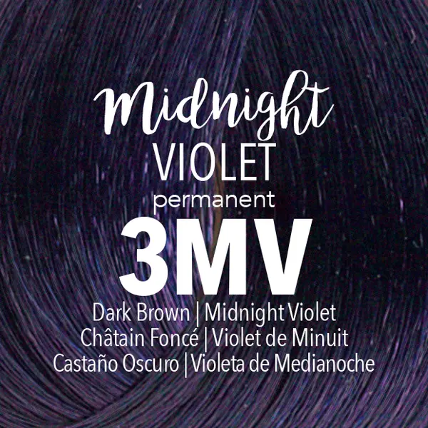 Mydentity - PERM. 3MV Midnight Violet Dark Brown