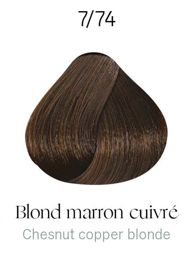 [KD10108] Kydra botanique 7-74 Chestnut Copper Blonde
