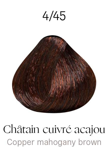 [KD10148] Kydra Crème 4-45 Copper Mahogany Brown