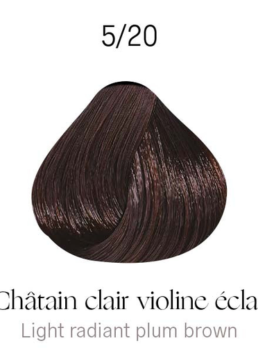 [KD10153] Kydra Crème 5-20 Light Radiant Plum Brown