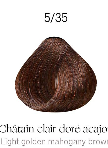 [KD10155] Kydra Crème 5-35 Light Golden Mahogany Brown