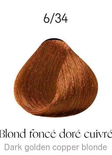 [KD10165] Kydra Crème 6-34 Dark Golden Copper Blonde