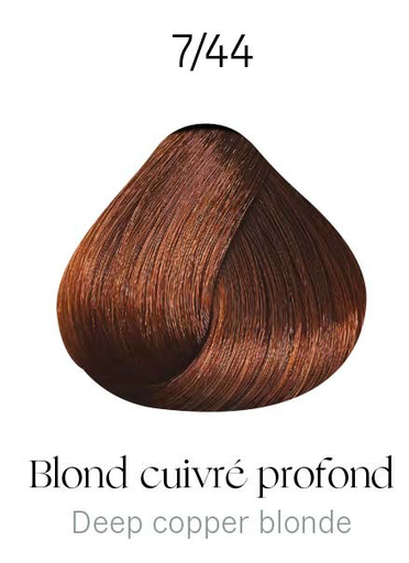 [KD10187] Kydra Crème 7-44 Deep Copper Blonde