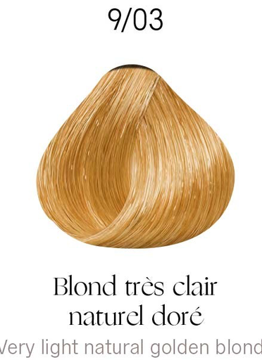 [KD10208] Kydra Crème 9-03 Very Light Natural Golden Blonde