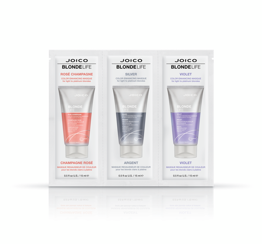 [2864167] Joico Blonde Life Color Enhancing Masque – trio foil 3x15ml