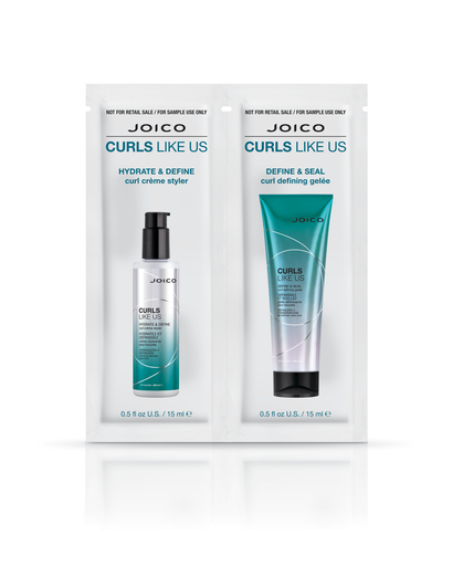 [2943586] Joico Curls Like Us Curl Gelee & Curl Styler Duo Foil 2x15ml