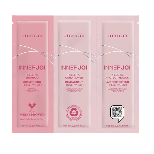 [2820064] Joico InnerJoi Preserve Trio foil - SH/CD/Milk - 10/10/7ml