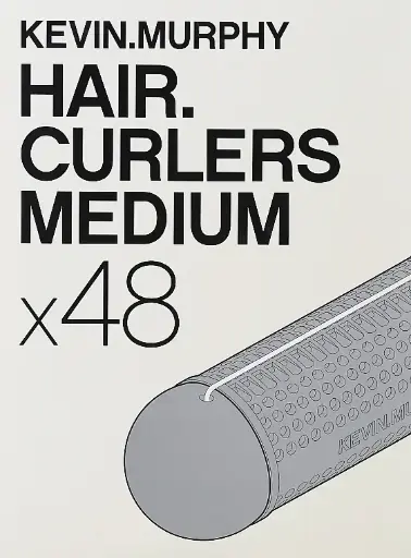 [KMU105] Kevin.Murphy HAIR.CURLERS MEDIUM (box of 48)