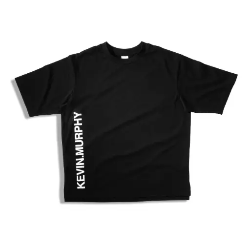 [KMUC19453M] Kevin.Murphy LOGO T-Shirt BLACK - M