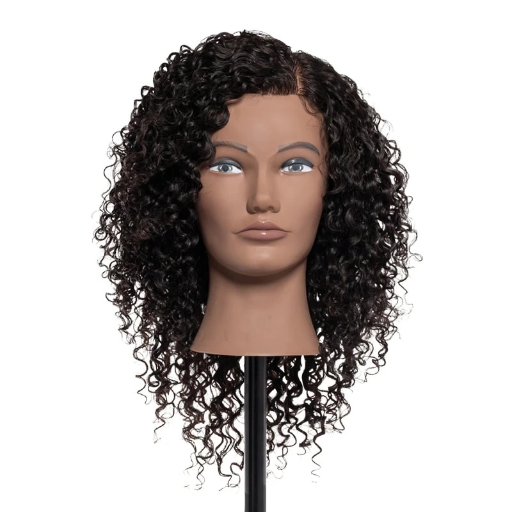 [MMSIIDLD-7C] Mannequin Head Pivot Point - Janet - Curl