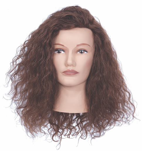 [MMSSC2LL-20XL] Tête de mannequin Point de pivot - Megan - Curl