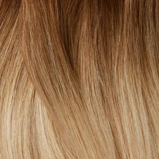 [718078] Showpony 45-50cm (20") 3 in 1 HALO Hair Exstension - Ombre - 7B-11NA Warm Salted Caramel