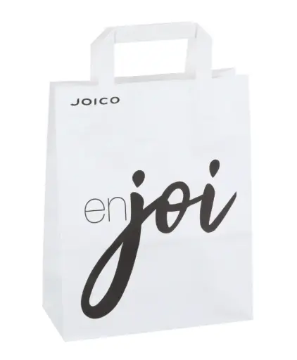 [3015570] Joico Basic Paper Bag - White