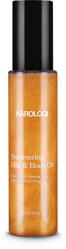 [25360] HAROLOGI Huile scintillante pour le corps et les cheveux 100ml - Édition limitée