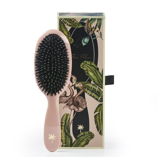 [7921] Fan Palm Boar- & Nylon Brush Blush - Medium