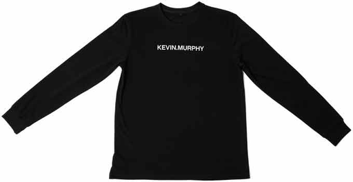 [KMUM63322-M] Kevin.Murphy T-SHIRT LONG SLEEVE - BLACK/M