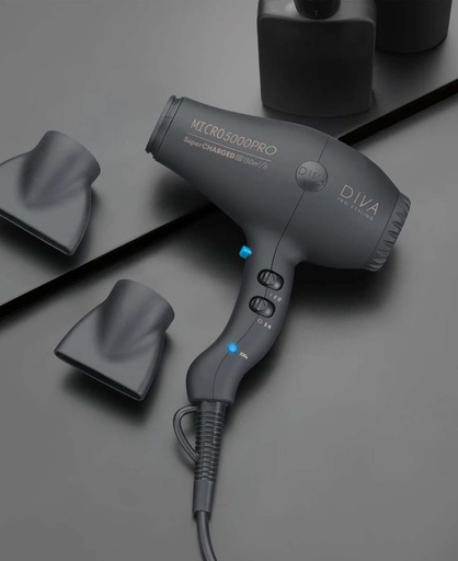 [PRO120] DIVA Micro Dryer 5000 Black