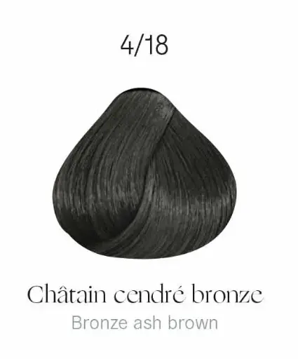 [KD10417] Kydra botanique 4-18 Châtain cendré bronze