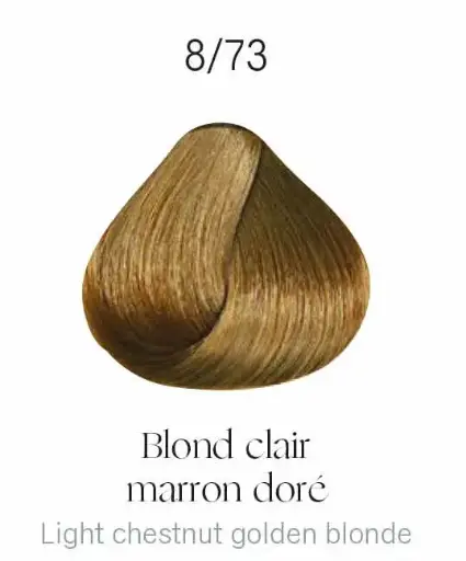 [KD10458] Kydra botanique 8-73 Blond clair marron doré