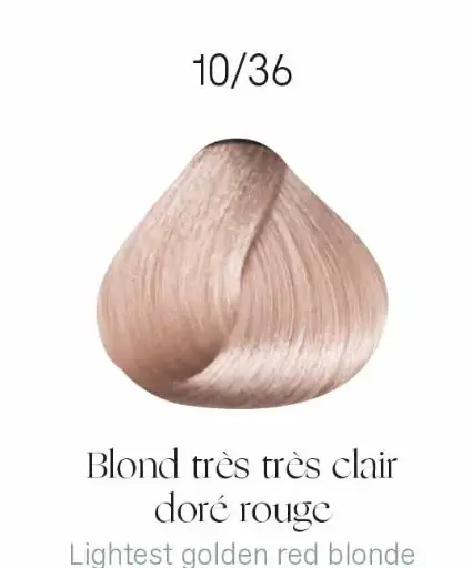 [KD10459] Kydra botanique 10-36 Blond très très clair doré rouge