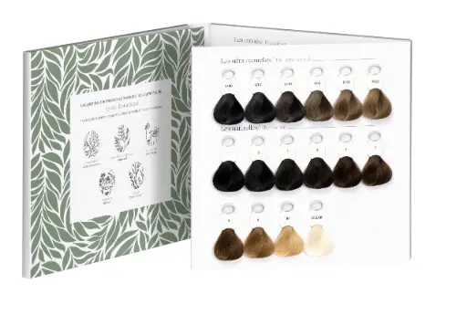 [KD25010FR] Kydra Botanique Colorchart Insert 4-18,8-73,10-36