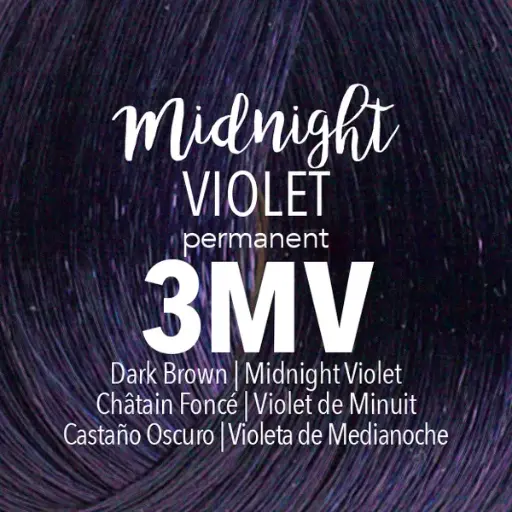 [41022] Mydentity - PERM. 3MV Violet de nuit Marron foncé