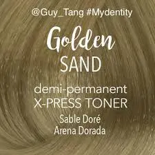 [41069] Mydentity X-Press Toner Golden Sand 58g