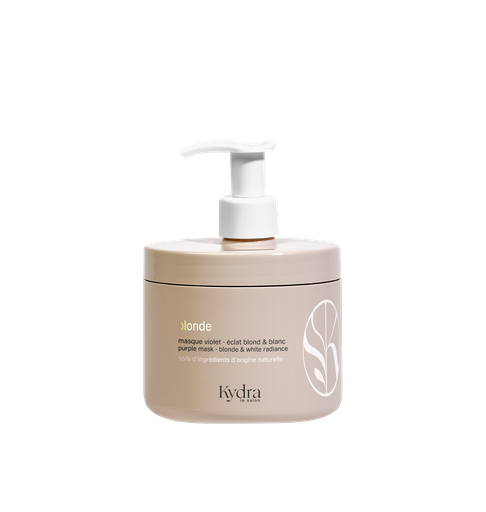 [KD10465B] Kydra Blonde Purple Mask - Blonde & White Radiance 500 ml 